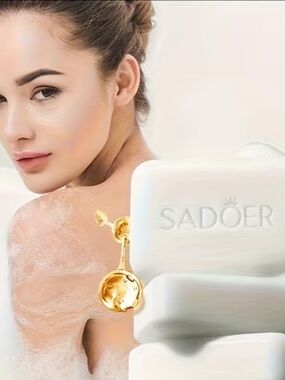 Sadoer White Luxury collagen Soap Bar - NEW Moisturizing Bath Soap K Beauty